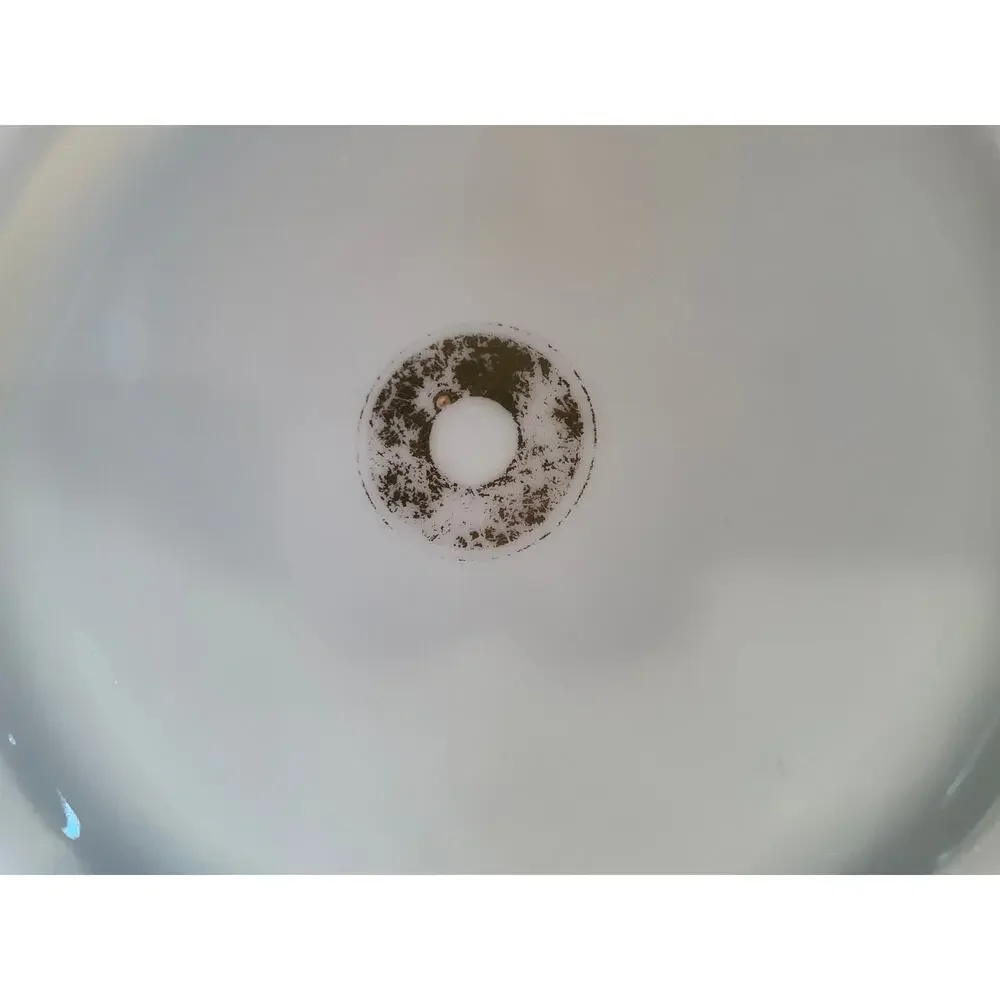 Old Paris White and Gold Porcelain Dessert Plates, Salad Plates, Set of 5
